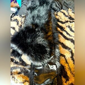 Cold weather Faux Fur Scarf